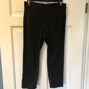 Athleta Chaturanga Black Capri.